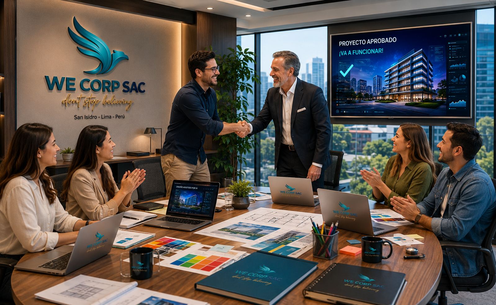 WE CORP SAC — oficina